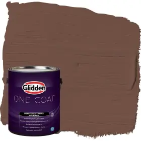 Glidden 191894968252 Exterior Paint Primer Brown/bigfoot Coat Semi-gloss 1-gallon Glidden 191894968252 Exterior Paint Primer Brown/bigfoot Coat Semi-gloss 1-gallon