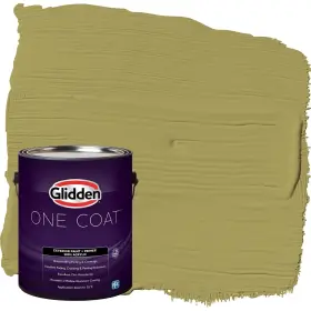 Glidden 191894968559 Exterior Paint Primer Green/loveliest Leaves Coat Semi-gloss 1-gallon