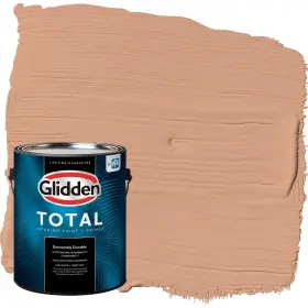 Glidden 193000779851 Total Interior Wall Paint And Primer All-in- Orange Maple/orange Flat 1 Gallon Glidden 193000779851 Total Interior Wall Paint And Primer All-in- Orange Maple/orange Flat 1 Gallon