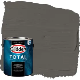 Glidden 193000780550 Total Interior Wall Paint And Primer All-in- Stones Throw/greige Flat 1 Gallon