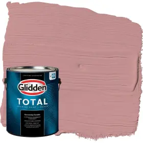 Glidden 193000782301 Total Interior Wall Paint And Primer All-in- Floral Tapestry/red Eggshell 1