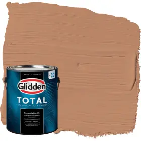 Glidden 193000782660 Total Interior Wall Paint And Primer All-in- Honey Graham/orange Eggshell 1