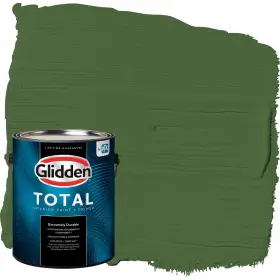 Glidden 193000783063 Total Interior Wall Paint And Primer All-in- Mountain Forest/green Eggshell
