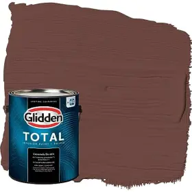 Glidden 193000784329 Total Interior Wall Paint And Primer All-in- Warm Mahogany/red Eggshell 1 Ga