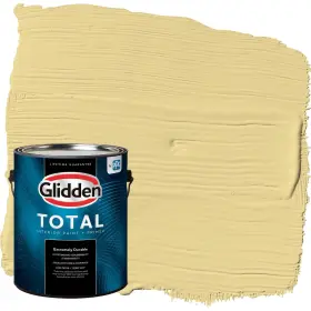 Glidden 193000784374 Total Interior Wall Paint And Primer All-in- Wayward Wind/yellow Eggshell 1