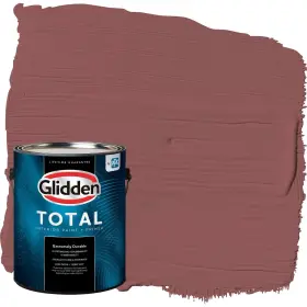 Glidden 193000784770 Total Interior Wall Paint And Primer All-in- Barn Door/red Semi-gloss