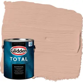 Glidden 193000870886 Total 1 Gal. Lazy Summer/orange Semi-gloss Interior Paint With Primer