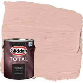Glidden 193000871326 Total Exterior Paint And Primer All-in- Adorable/orange Flat 1 Gallon