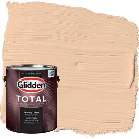 Glidden 193000871883 Total Exterior Paint And Primer All-in- Caramel Ice/orange Flat 1 Gallon