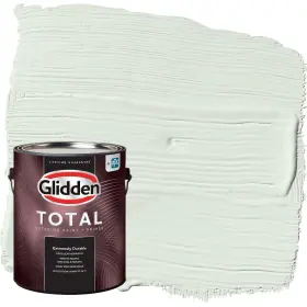 Glidden 193000872101 Total Exterior Paint And Primer All-in- Cloudy Day/green Flat 1 Gallon