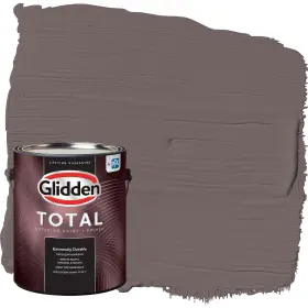 Glidden 193000872439 Total Exterior Paint And Primer All-in- Eagle Eye/purple Flat 1 Gallon