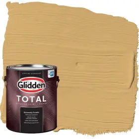 Glidden 193000873269 Total Exterior Paint And Primer All-in- More Maple/yellow Flat 1 Gallon