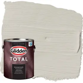 Glidden 193000874655 Total Exterior Paint And Primer All-in- Whiskers/greige Flat 1 Gallon