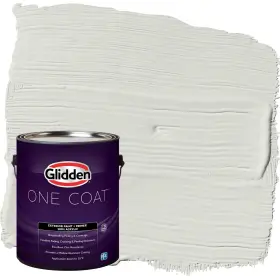 Glidden 193000878721 Total Exterior Paint And Primer All-in- Casual Elegance/beige Satin 1 Gallon