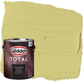 Glidden 193000880731 Total Exterior Paint And Primer All-in- Serene Scene/green Satin 1 Gallon
