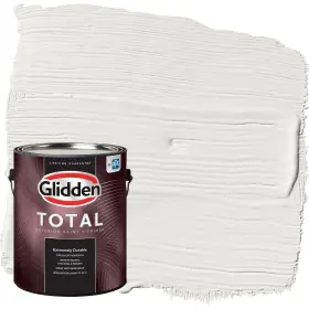 Glidden 193000881493 Total Exterior Paint And Primer All-in- Willow Springs/white Satin 1 Gallon