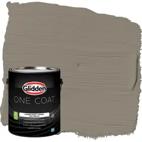 Glidden 193000969559 Coat 1 Gal. Roller Coaster/tan Eggshell Interior Paint With Primer