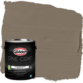 Glidden 193000971132 Coat 1 Gal. Clam Shell/beige Semi-gloss Interior Paint With Primer