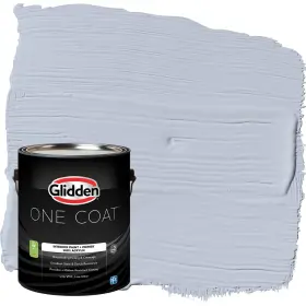 Glidden 193000971491 Coat 1 Gal. Northern Exposure/blue Semi-gloss Interior Paint With Primer