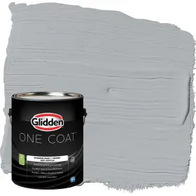 Glidden 193000971613 Coat 1 Gal. Stargazer/gray Semi-gloss Interior Paint With Primer