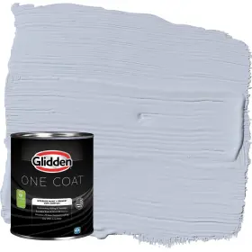 Glidden 193000972344 Coat 1 Quart Northern Exposure/blue Eggshell Interior Paint With Primer