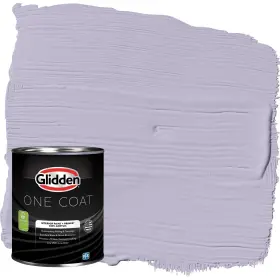 Glidden 193000972559 Coat 1 Quart Wild Lilac/purple Eggshell Interior Paint With Primer