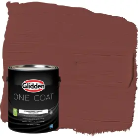 Glidden 196057446950 Coat 1 Gal. Sweet Spiceberry/red Flat Interior Paint With Primer