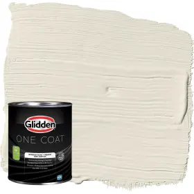 Glidden 196057447063 Coat 1 Quart Focus/off White Semi-gloss Interior Paint With Primer
