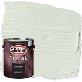 Glidden 196057542751 Total Exterior Paint And Primer All-in- Salty Breeze/green Flat 1 Gallon