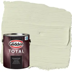Glidden 196057546315 Total Exterior Paint And Primer All-in- Slow Dance/green Satin 1 Gallon
