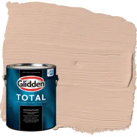 Glidden 196057634562 Total Interior Wall Paint And Primer All-in- Cinnamon Ice/orange Eggshell 1