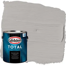 Glidden 196057635279 Total Interior Wall Paint And Primer All-in- Gray Marble/gray Eggshell 1 Gallon
