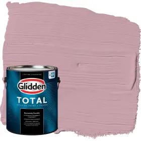 Glidden 196057635569 Total Interior Wall Paint And Primer All-in- Lighthearted Rose/purple Eggshel