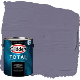 Glidden 196057636184 Total Interior Wall Paint And Primer All-in- Plum Shade/purple Eggshell 1 Ga