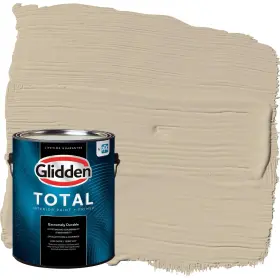 Glidden 196057638263 Total Interior Wall Paint And Primer All-in- Nully Trail/beige Flat 1 Gallon