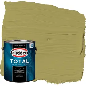 Glidden 196057638980 Total Interior Wall Paint And Primer All-in- Loveliest Leaves/green Flat 1 G