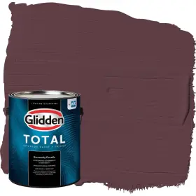 Glidden 196057641928 Total Interior Wall Paint And Primer All-in- Gooseberry/purple Semi-gloss 1