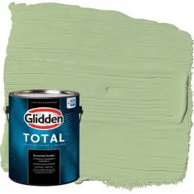 Glidden 196057642048 Total Interior Wall Paint And Primer All-in- Harmonious/green Semi-gloss 1 G