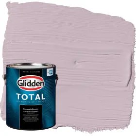 Glidden 196057642079 Total Interior Wall Paint And Primer All-in- High Society/purple Semi-gloss