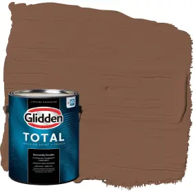 Glidden 196057643281 Total Interior Wall Paint And Primer All-in-one Spiced Cinnamon/beige Semi-gl