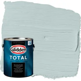 Glidden 196057727349 Total 1 Gal. Babbling Brook/green Semi-gloss Interior Paint With Primer