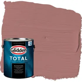Glidden 196057727868 Total 1 Gal. Cftest La Vie/blue Semi-gloss Interior Paint With Primer