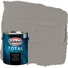 Glidden 196057728865 Total 1 Gal. Lazy Afternoon/gray Eggshell Interior Paint With Primer