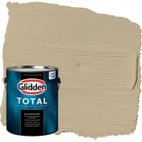 Glidden 196057728919 Total 1 Gal. Rock Cliffs/beige Eggshell Interior Paint With Primer