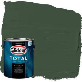 Glidden 196057729145 Total 1 Gal. Pine Forest/green Eggshell Interior Paint With Primer