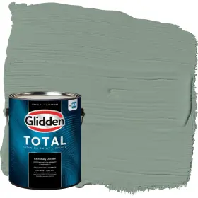 Glidden 196057729695 Total 1 Gal. Birch Forest/green Flat Interior Paint With Primer Glidden 196057729695 Total 1 Gal. Birch Forest/green Flat Interior Paint With Primer