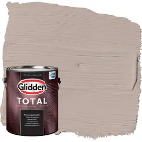 Glidden 196057730516 Total 1 Gal. Thumper/beige Satin Exterior Paint With Primer