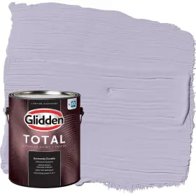 Glidden 196057731520 Total 1 Gal. Wild Lilac/purple Semi-gloss Exterior Paint With Primer