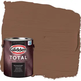 Ppg1071-7 Glidden 396903 Total Exterior Paint And Primer All-in-one Spiced Cinnamon/beige Semi-g