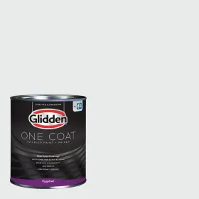 Gloin20wh Glidden 396923 Gloin20wh/04 Interior Paint Primer White/white One Coat Eggshell 1 Quart